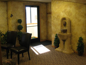 Lansing dental office lobby